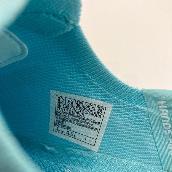 Skechers Slip Ins Aqua Womens 8.5 EU 38.5 Lightweight Washable Stretch - Picture 7 of 9